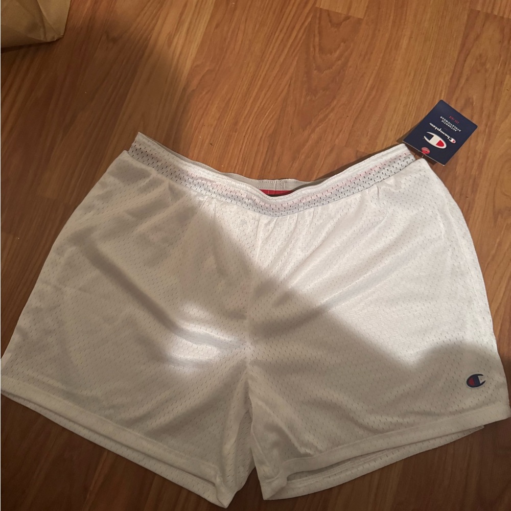 Champion White Athletic Shorts